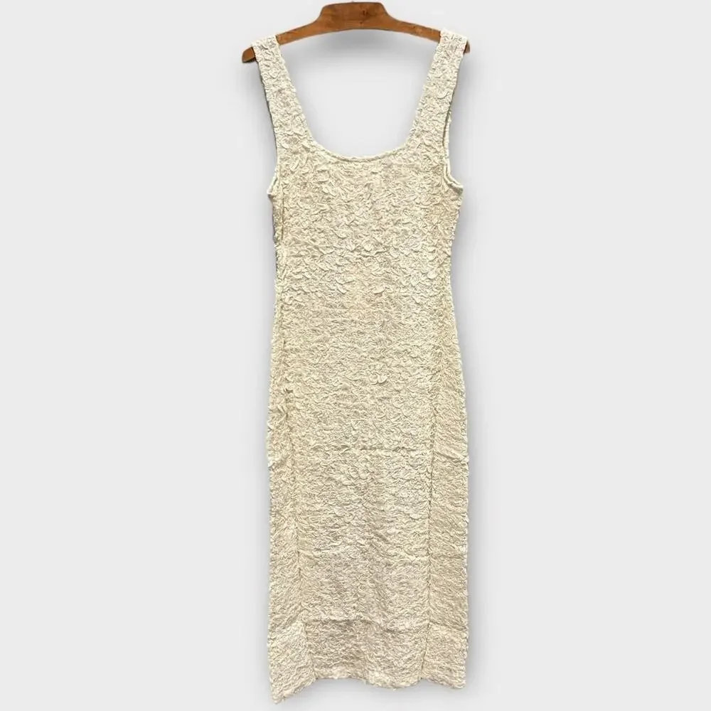 NWT Mara Hoffman Sloan Textured Sleeveless Column Midi-Dress Size XL - Picture 8 of 16